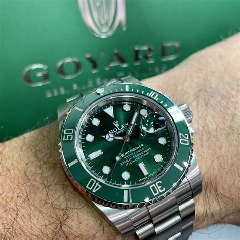 rolex grün gold silber|Rolex submariner green.